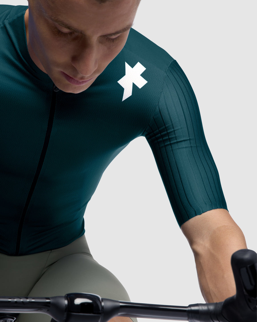 Maillot Manga Corta Assos Equipe RS S11 Hombre Deep Petrol #7