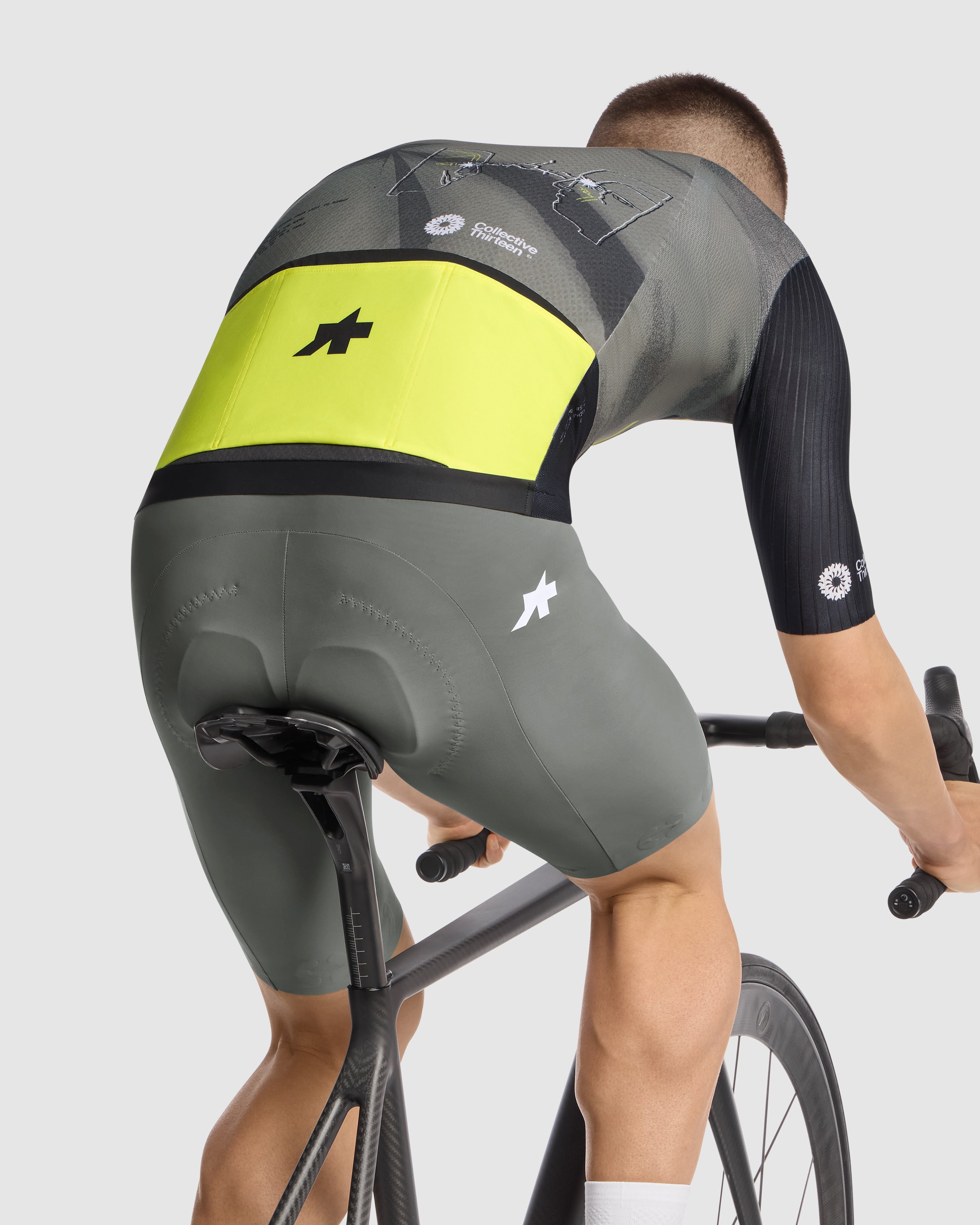 Maillot Manga Corta Assos Equipe RS Collective 13 S11 Hombre Collective Green #8