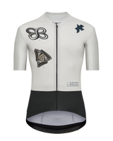 Maillot Manga Corta Assos Equipe RS S11 X Safa Brian Hombre Almond Milk