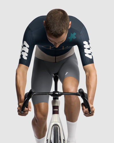 Maillot Manga Corta Assos Equipe RS Something To Say Excellence Blue #7
