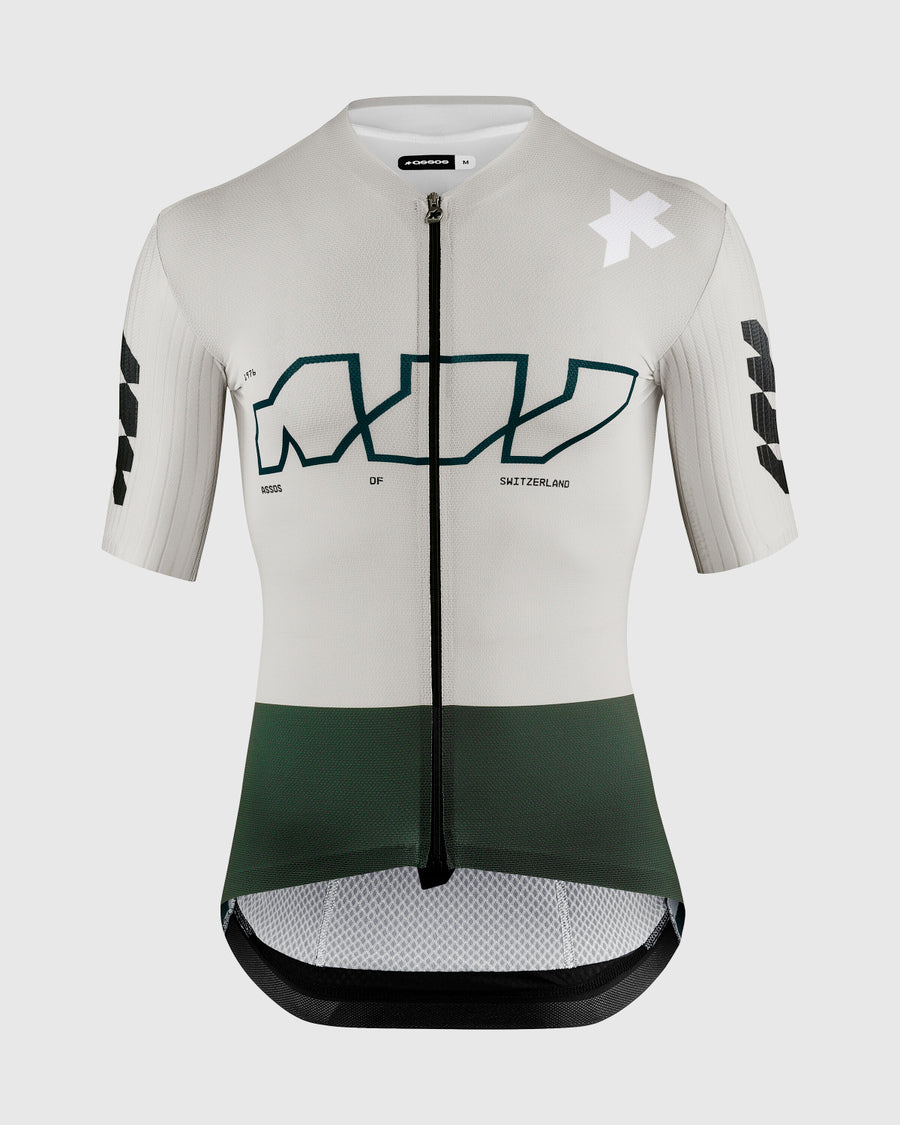 Maillot Manga Corta Assos Equipe RS Something To Say Almond Milk