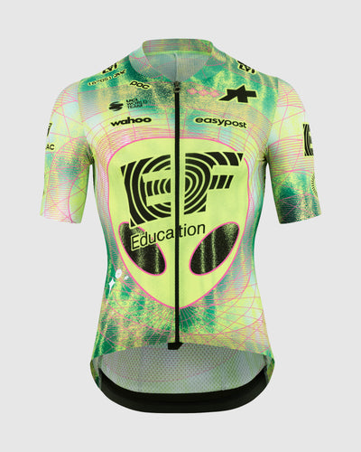 Maillot Manga Corta Assos Mille GT S11 Evo EF Close Encounter Hombre Alien Green