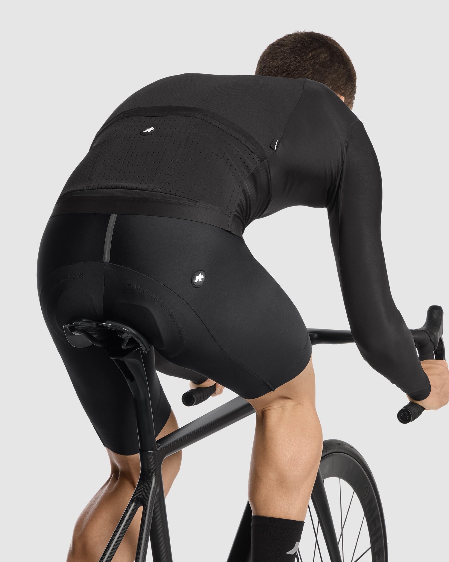 Assos Equipe R S11 Maillot Manga Larga Primavera/Otoño Negro #7