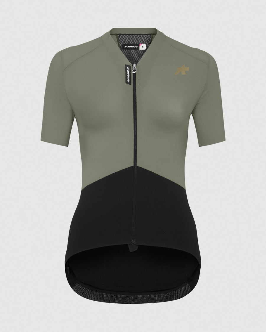 Maillot Manga Corta Assos Uma GTV S11 Mujer Edge Green