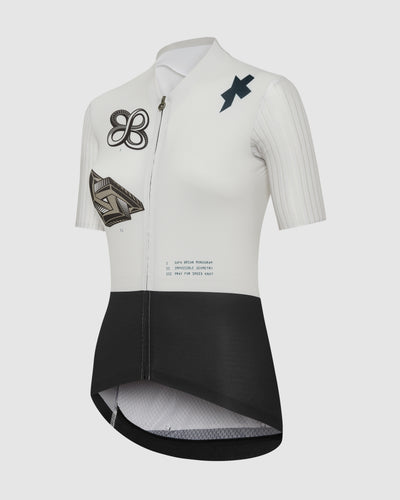 Maillot Manga Corta Assos Dyora RS S11 X Safa Brian Mujer Almond Milk #6