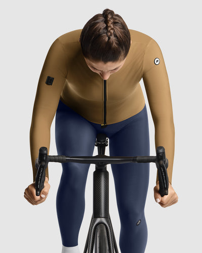 Assos Uma GT LS C2 Maillot Primavera Otoño Bronze Ash #5