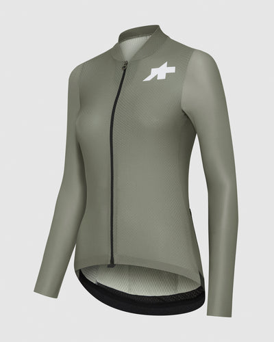Maillot Manga Larga Assos Uma GT S11 Mujer Evo Edge Green #4