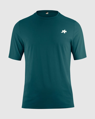 Camiseta Manga Corta Assos Tactical T5 Post Ride Hombre Deep Petrol