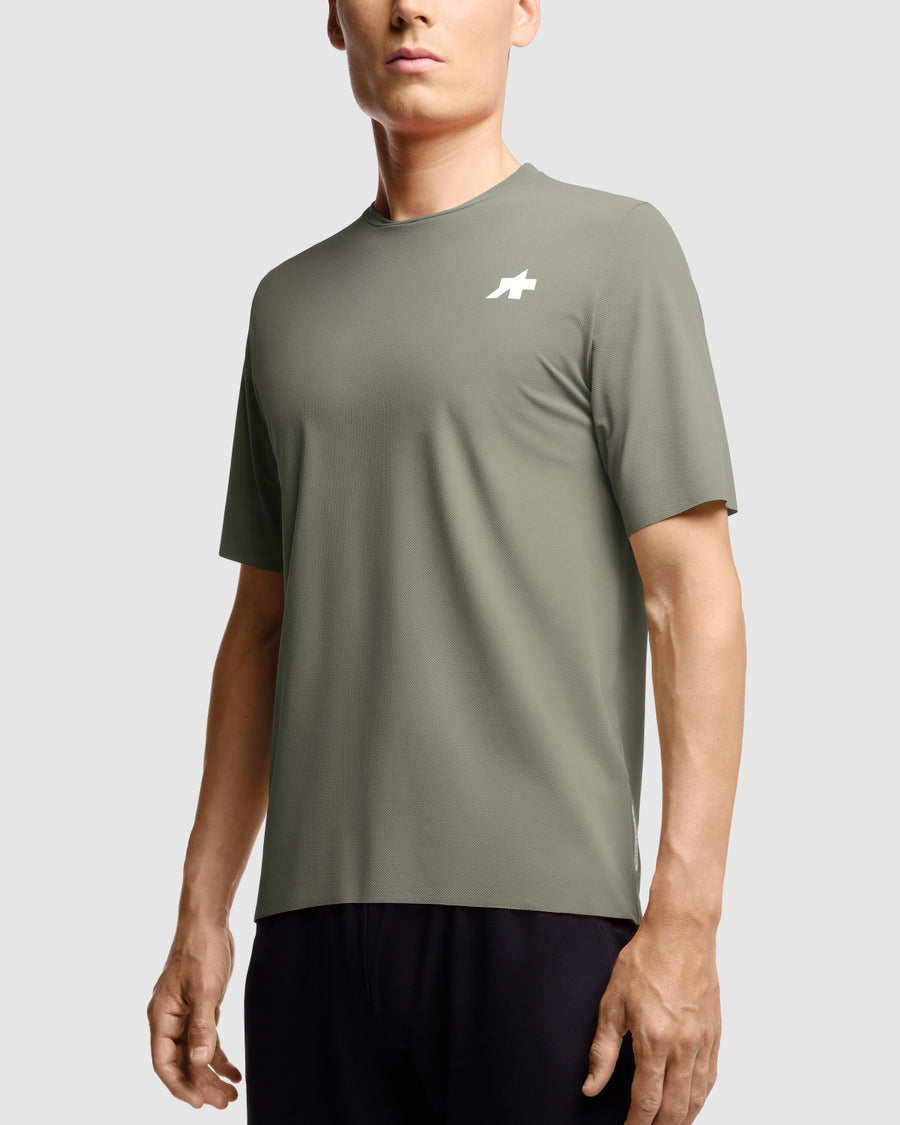 Camiseta Manga Corta Assos Tactical T5 Post Ride Hombre Edge Green #6