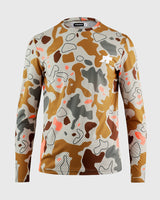 Assos Tactical T5 Mud-Flage Langarm T-Shirt Mann Halftone Camo