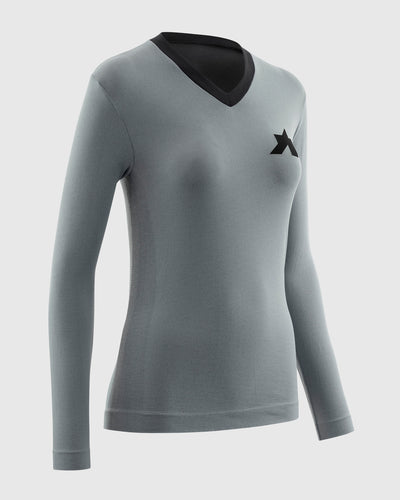Assos Tactica T5 Camiseta Técnica Manga Larga Mujer Fanatic Silver #3