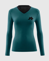 Assos Tactique Aux femmes LS Technologie T-shirt T5 Fondation Vert