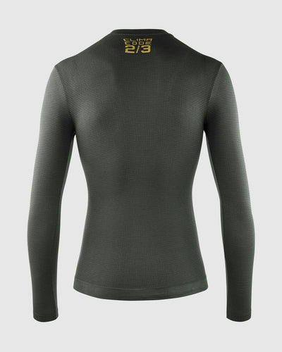 Assos LS P1 Camiseta Interior Manga Larga Primavera/Otoño Anthracite Grey #2