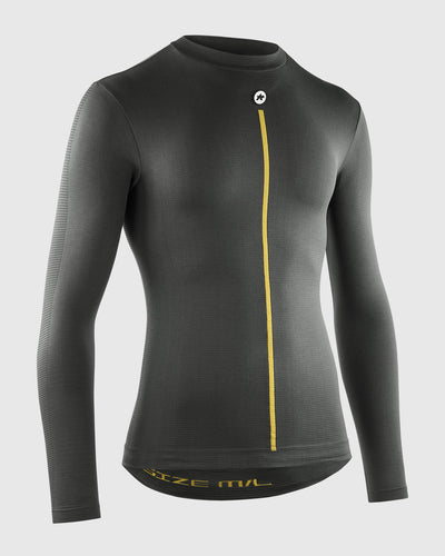 Assos LS P1 Camiseta Interior Manga Larga Primavera/Otoño Anthracite Grey #3