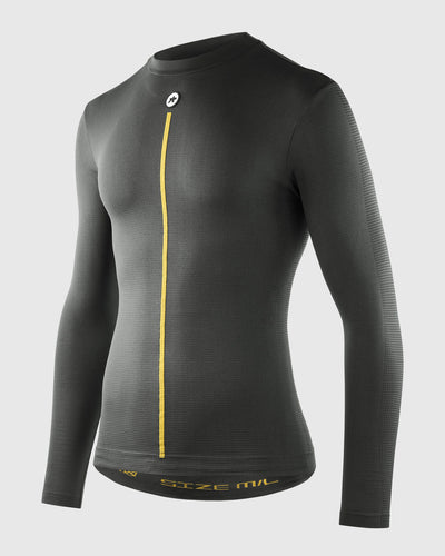 Assos LS P1 Camiseta Interior Manga Larga Primavera/Otoño Anthracite Grey #4