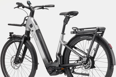 Cannondale Tesoro Automatiq Low StepThru HeadShok Mullet 2026 Silver #5