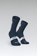 15-02-018-014-Iro 2.0 Socks Gobik Unisex Navy Blue
