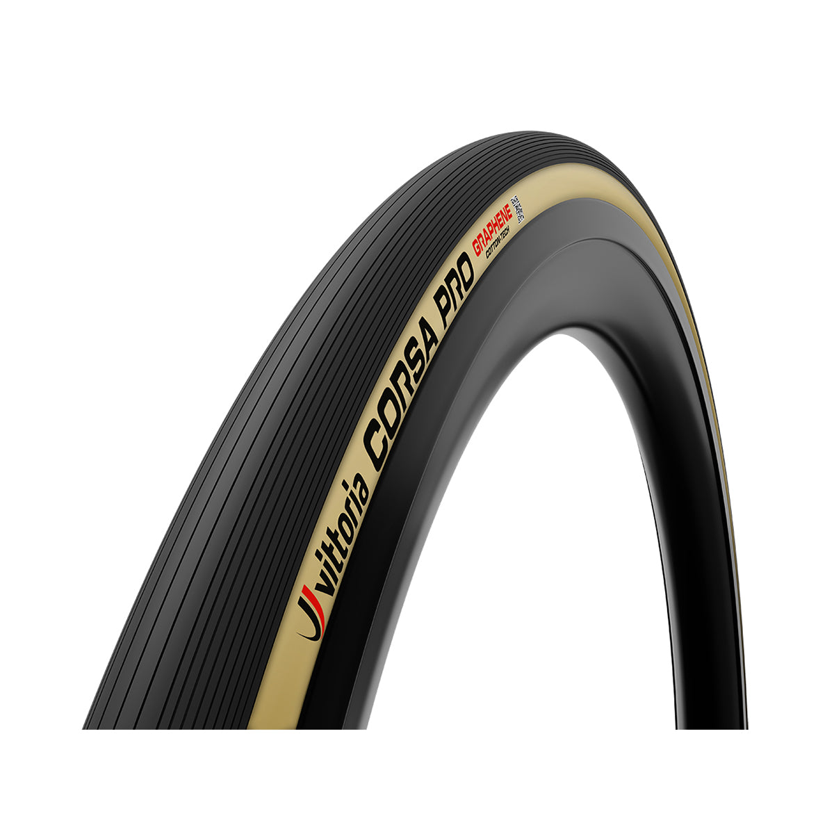 Cubierta Vittoria Corsa PRO Plegable TLR G2 Crema/Negro