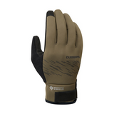 Gants Shimano Isolants Windstopper Unisexe Marron Sable