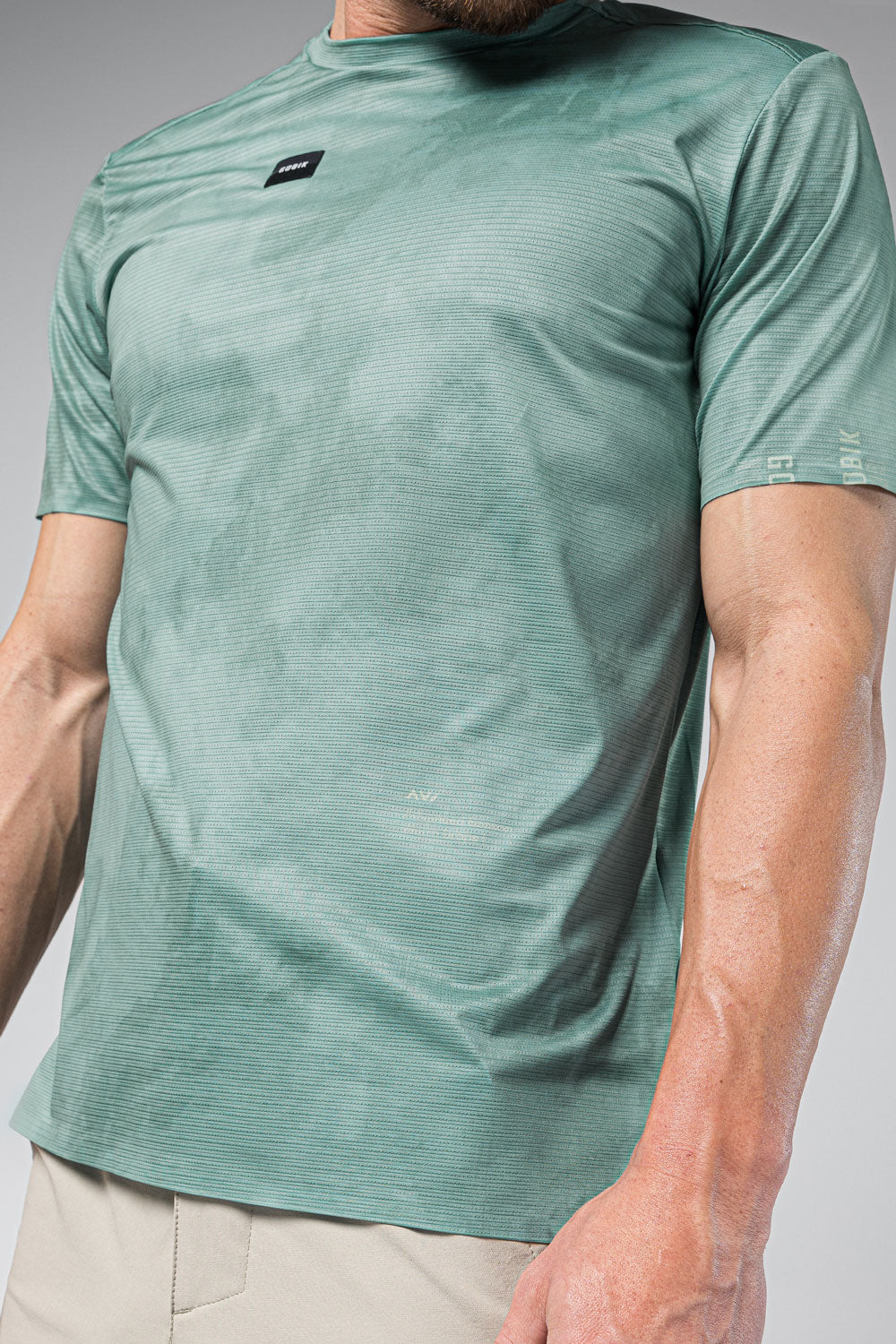 Camiseta Manga Corta Tech Gobik Hombre Spruce #4