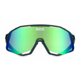 Koo Demos Sonnenbrille Weiß/Türkis