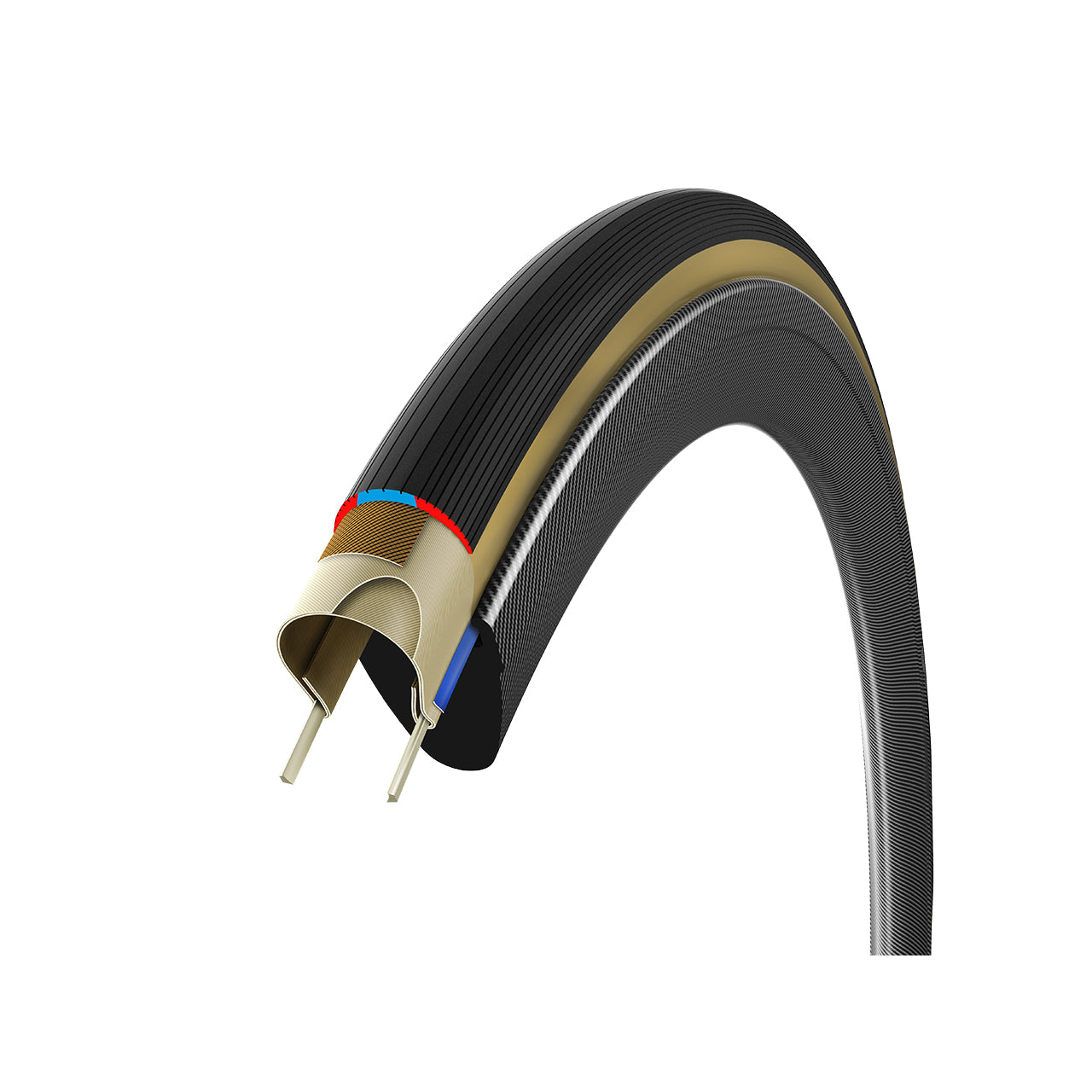 Cubierta Vittoria Carretera Corsa PRO Tubular G2 Marrón/Negro #4