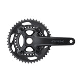Juego Bielas/Platos Shimano GRX FC-RX600-10 46/30d 10v Sin Cazoletas Negro