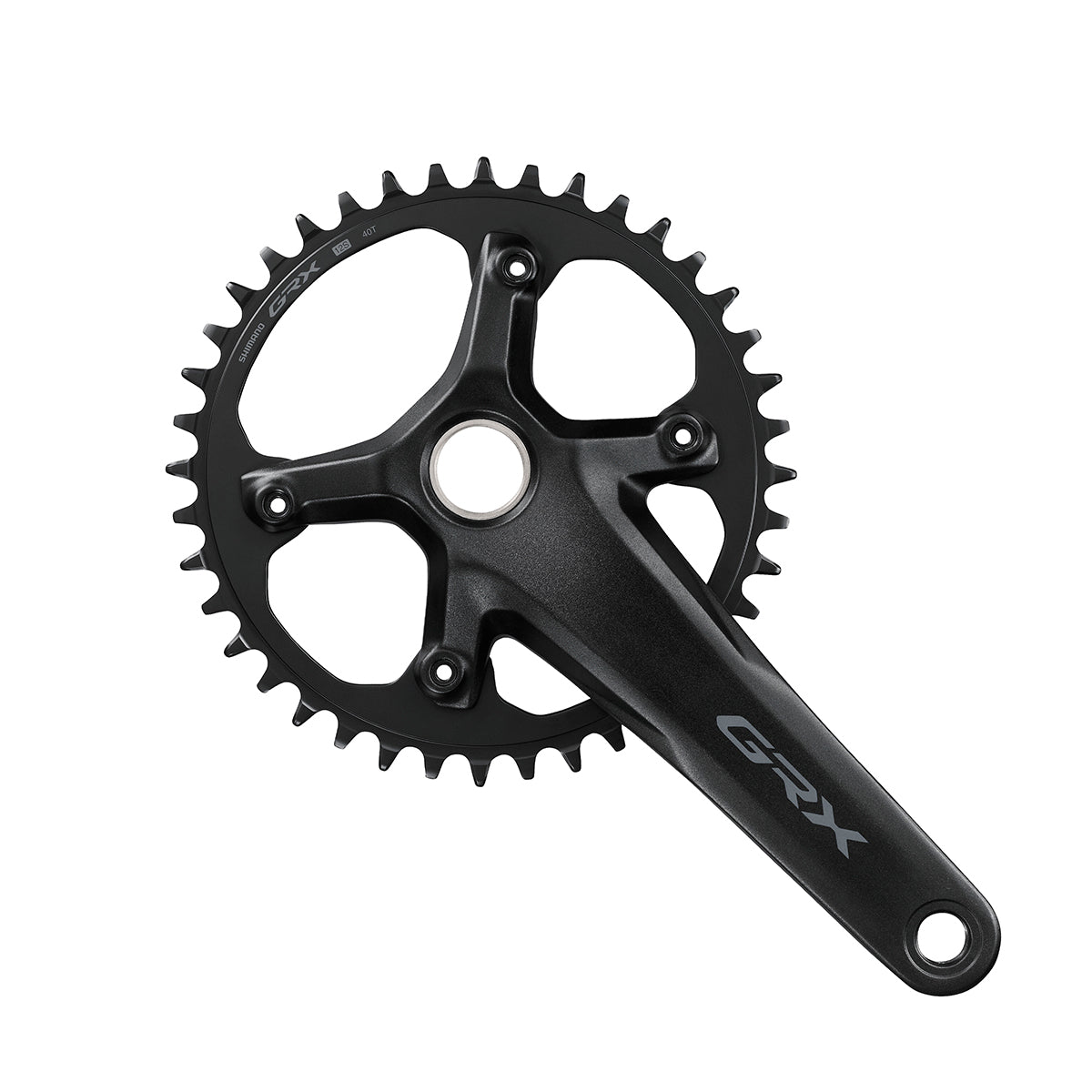 Juego Bielas/Plato Shimano GRX FC-RX610-1 40d 12v Negro