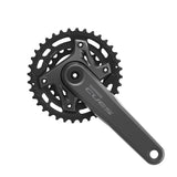 Crankset Shimano Cues FC-U6000-2B 36/22t 9/10/11s Without Bottom Bracket Black