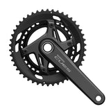 Crankset Shimano Cues FC-U6040-2 Hollowtech II 46/32t 9/10s Without Bottom Bracket Black