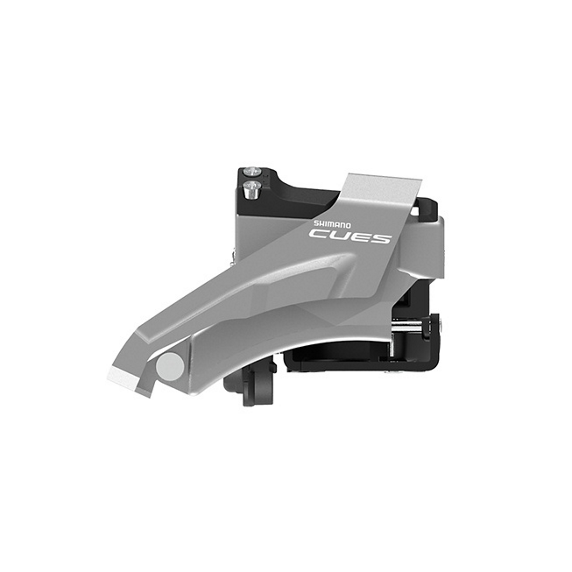 Desviador Delantero Shimano CUES P-FD-U4000-L Doble Top Swing Tipo Banda L 34.9mm 9/10v Gris