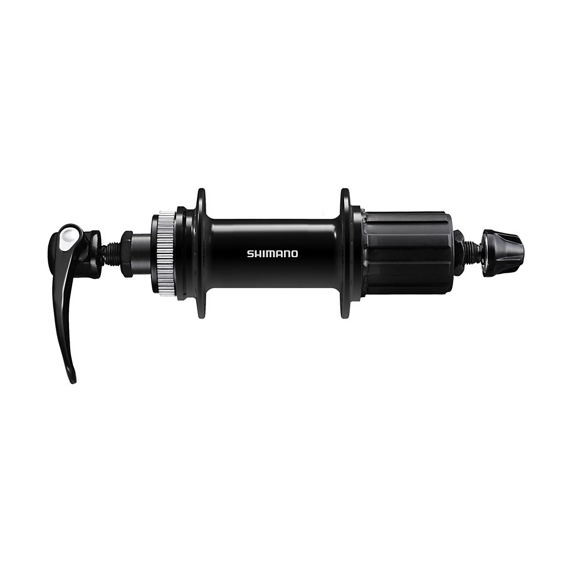 Buje Trasero Shimano FH-QC400-HM-B Freno Disco Center Lock 8/11v 141/32 Negro