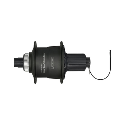 Buje Trasero Shimano CUES FH-U6060 AUTO SHIFT Freno Disco Center Lock 11/10v 142/28 Negro