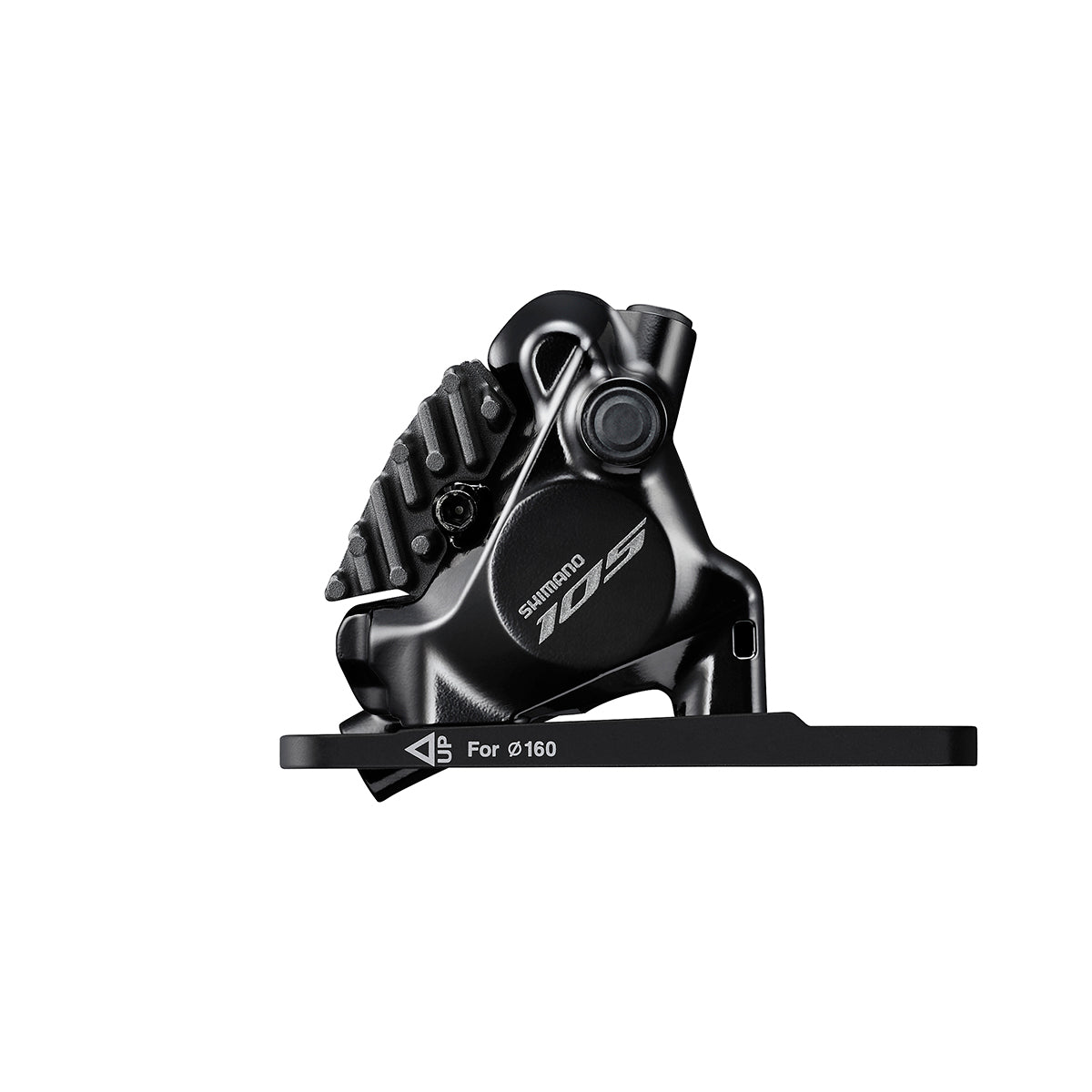 Pinza Freno Disco Hidráulico Shimano 105 BR-R7170 2 Pistones Flat Mount Delantera Negro