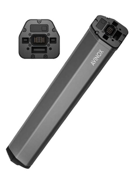 Batería Avinox RS800 800Wh Extraíble Negro #2
