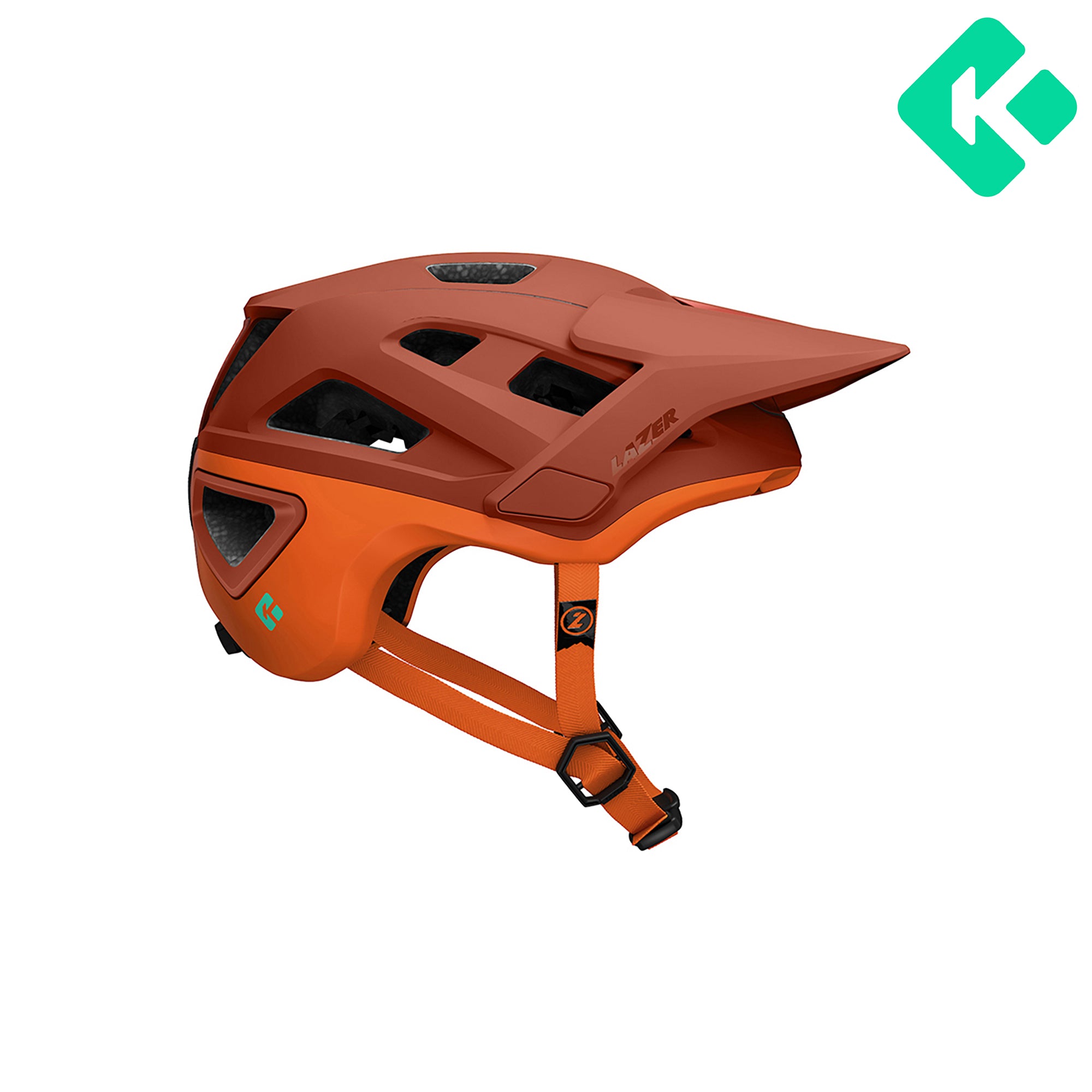 Casco Lazer Jackal KC CE-CPSC Unisex Matte Rust Orange