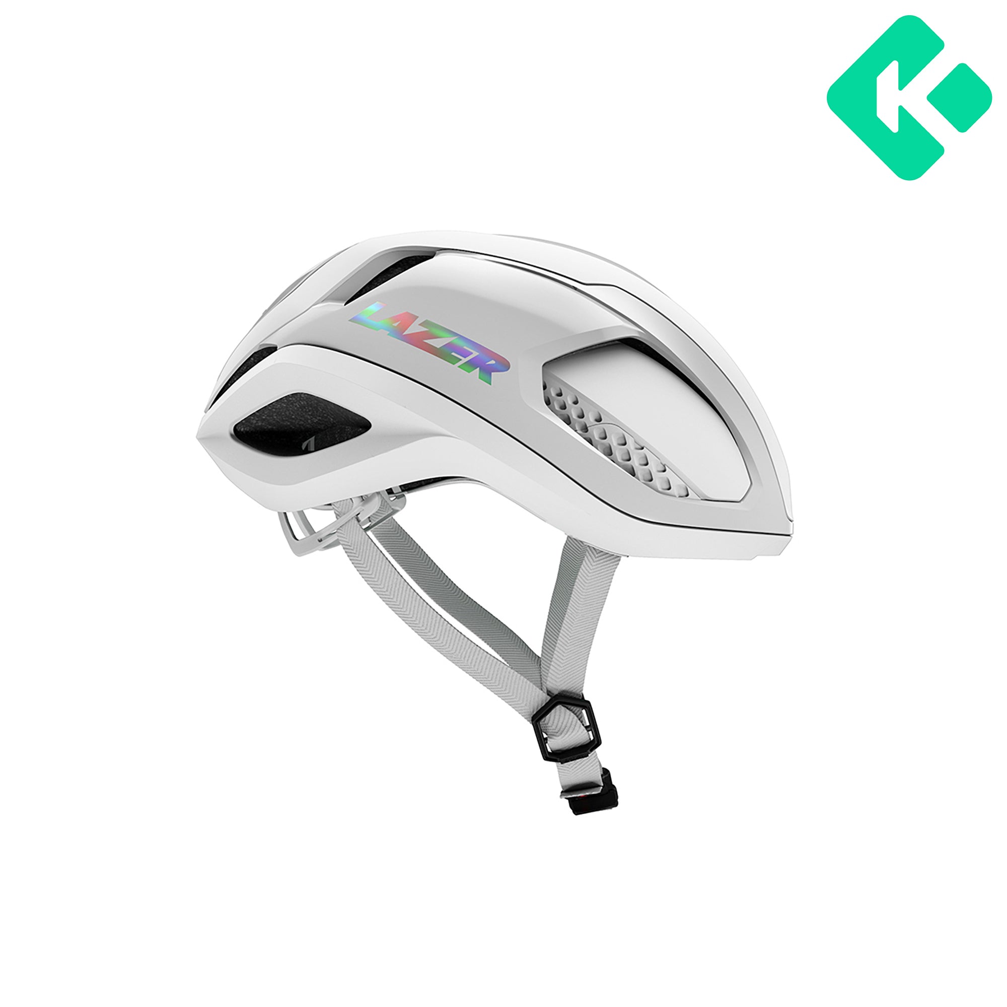 Casco Lazer Vento KC CE-CPSC Unisex Pure White