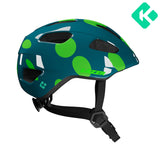 Casque Lazer Nutz 2.0 KC CE-CPSC Enfant Green Dots