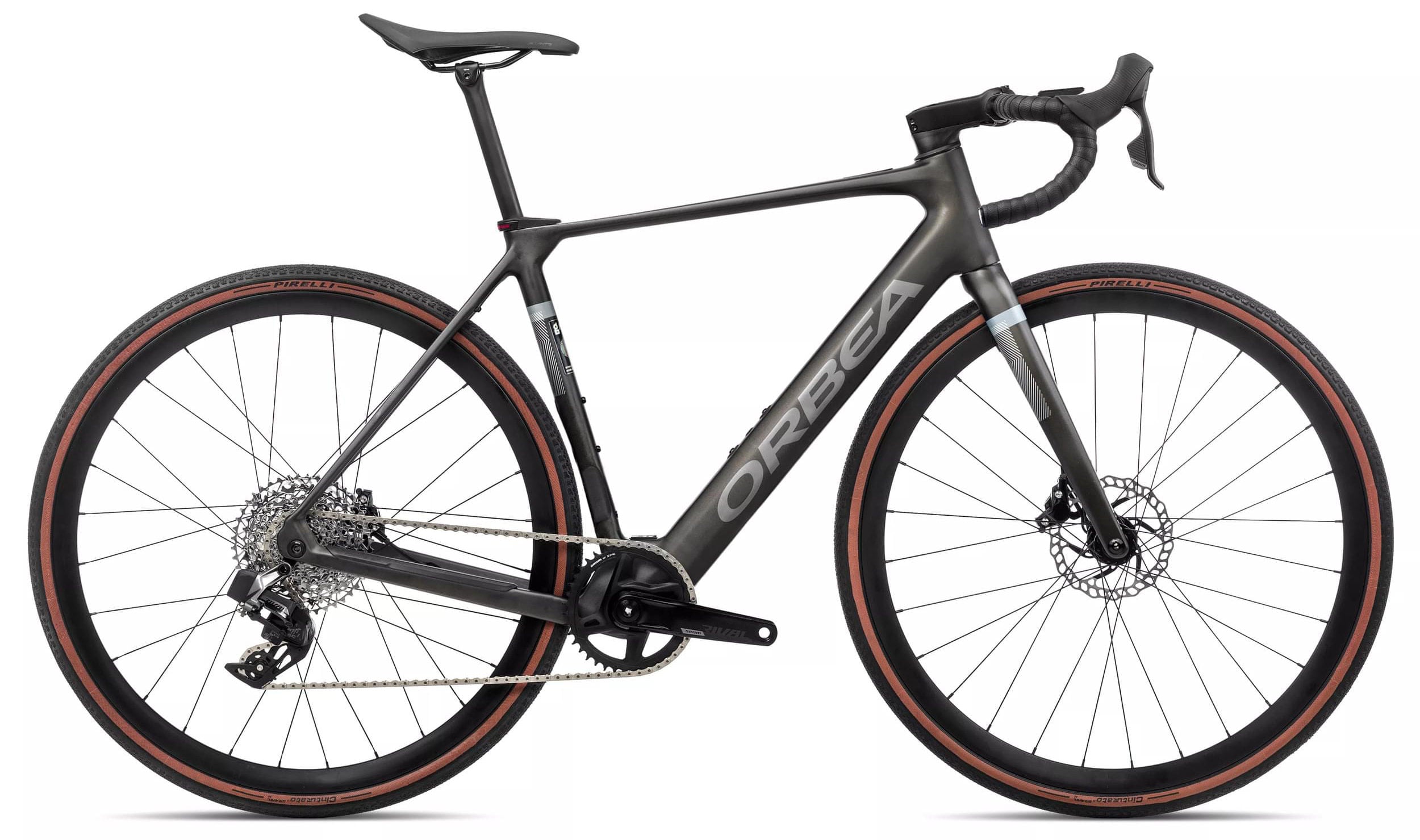 Orbea Gain M31e 1x 2023 Infinity Green Carbon View Matt