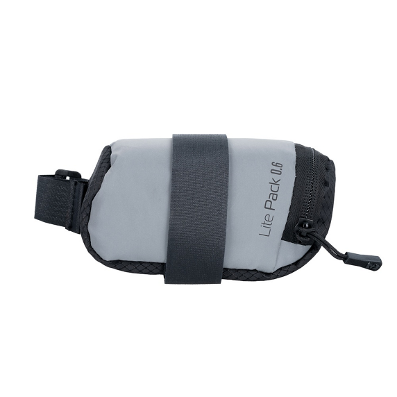 Bolsa Sillín Oxford Lite Pack 0.6L Negro/Gris #2