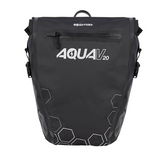 Alforja Oxford Aqua V 20 Cierre QR Único Negro