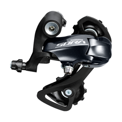 Desviador Trasero Shimano Sora RD-R3000 SS 9v Negro/Gris #2