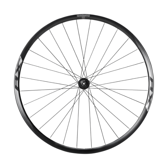 Rueda Delantera Shimano WH-RX010-CL-F Freno Disco Center Lock Negro