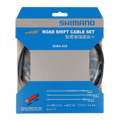 Juego Cable Cambio Carretera Shimano Dura Ace OT-SP41 Polimero/Negro #2