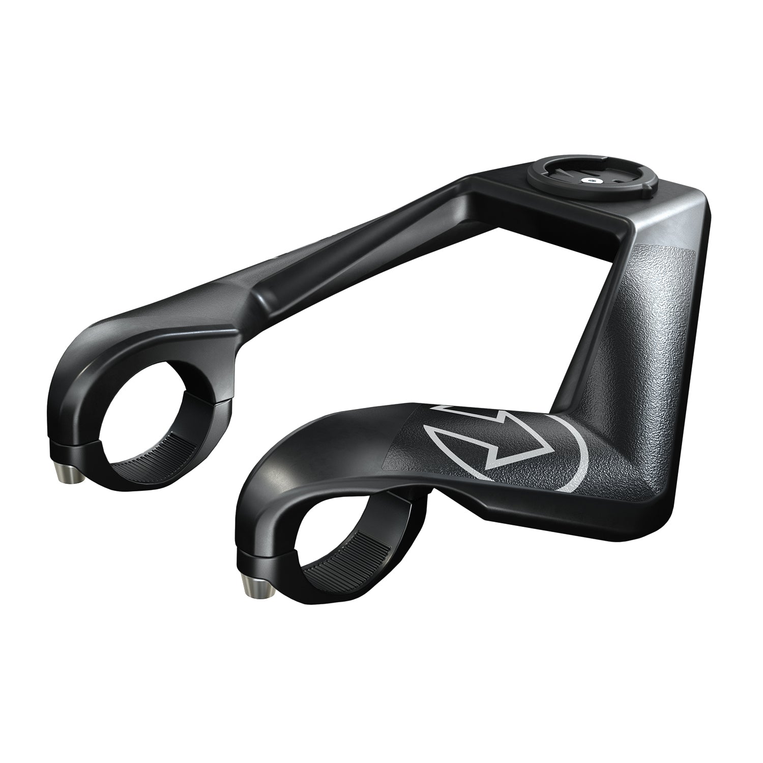 Acople Manillar PRO Compact Carbon Soporte Ciclocomputador 31.8mm Negro #5