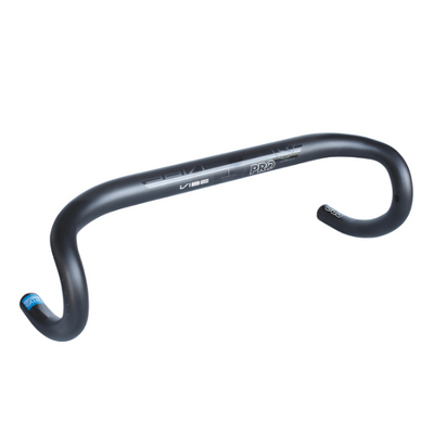 Manillar Carretera PRO Vibe Compact Aluminio 31.8mm Negro