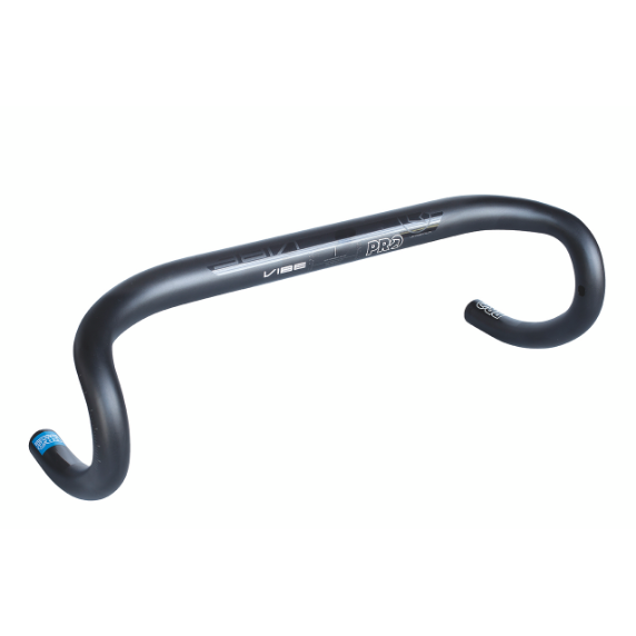 Manillar Carretera PRO Vibe Compact Aluminio 31.8mm Negro