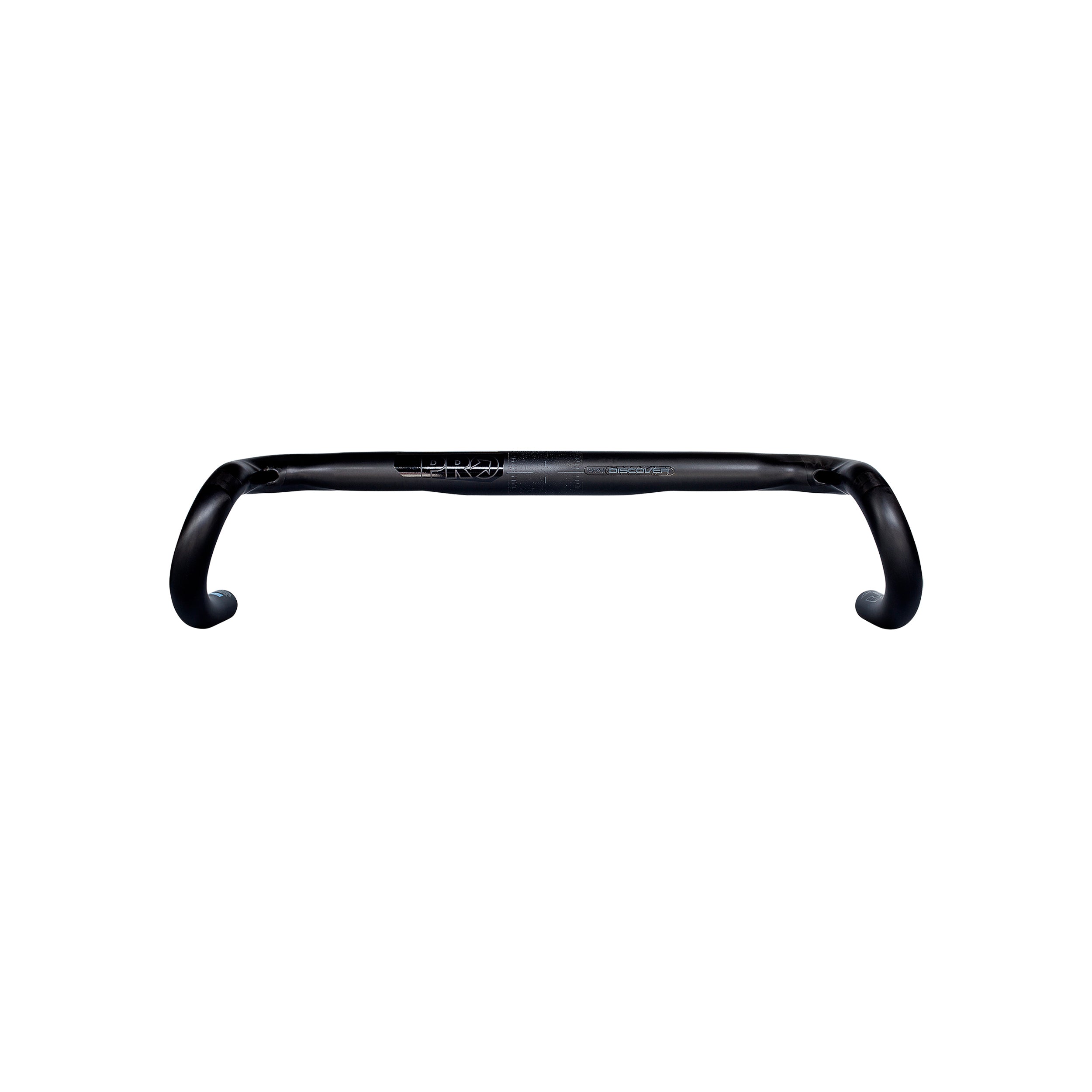 Manillar Gravel PRO PLT Discover Carbon 105mm 31.8mm 105mm 75mm 20° Flare Negro #2