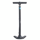 Bomba Taller PRO Performance Negro Cuerpo Acero Manómetro Negro