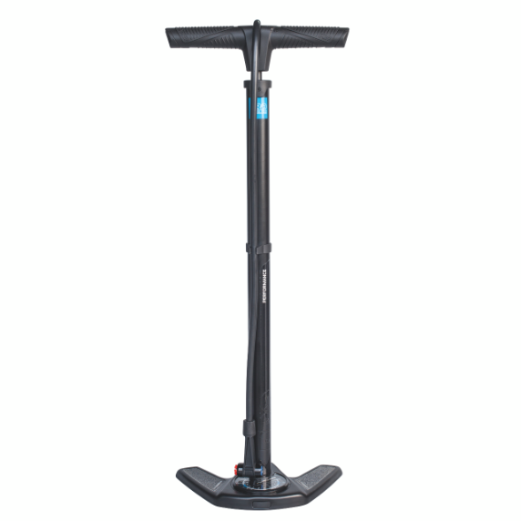 Bomba Taller PRO Performance Negro Cuerpo Acero Manómetro Negro